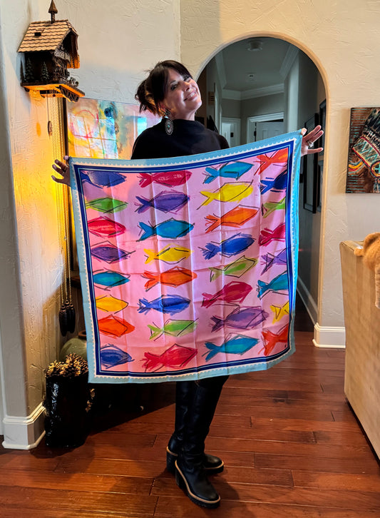 Fish Fetish scarf