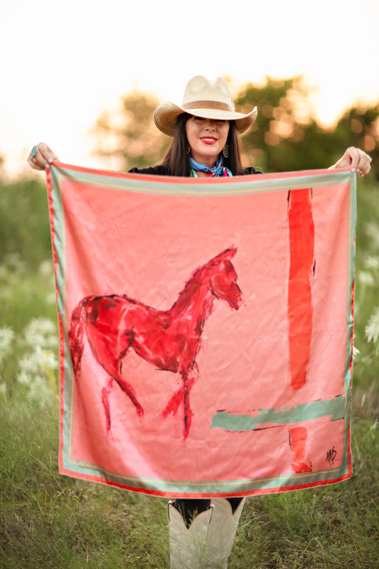 Lead the Way Silk Scarf