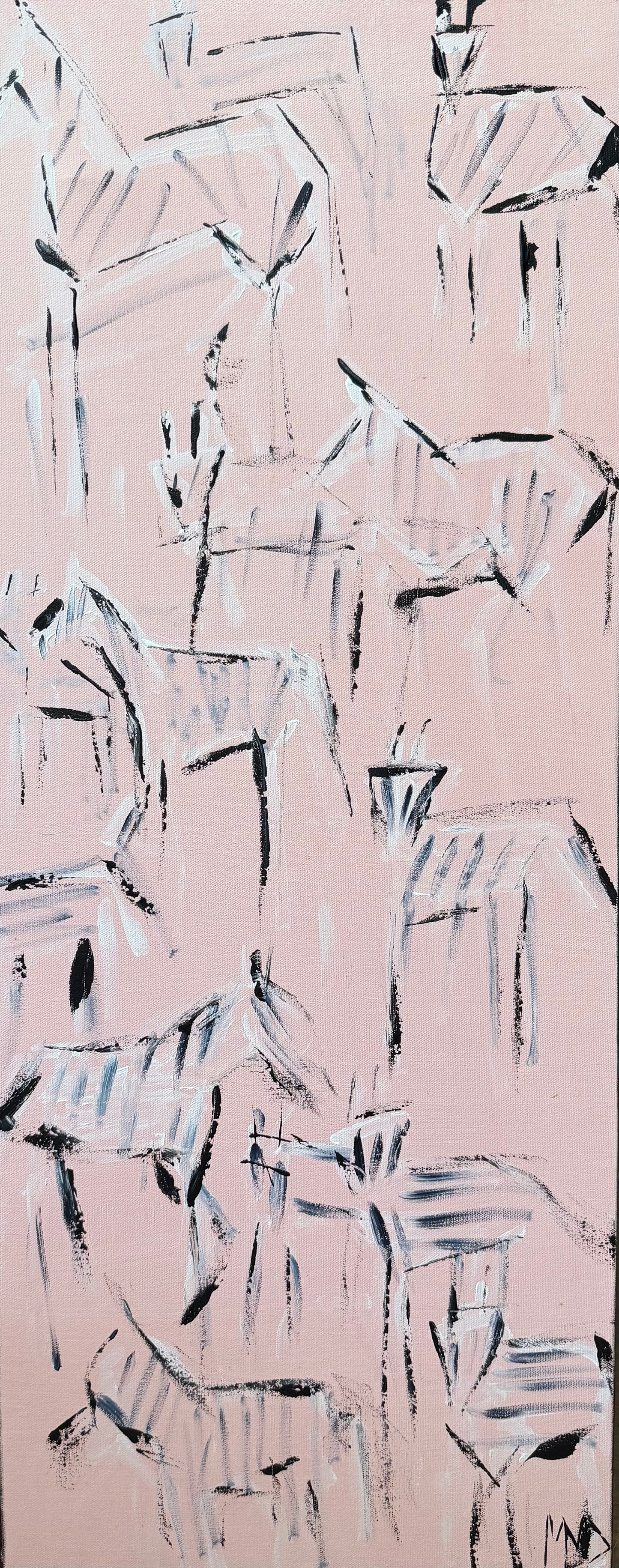 Abstract Zebra Scarf