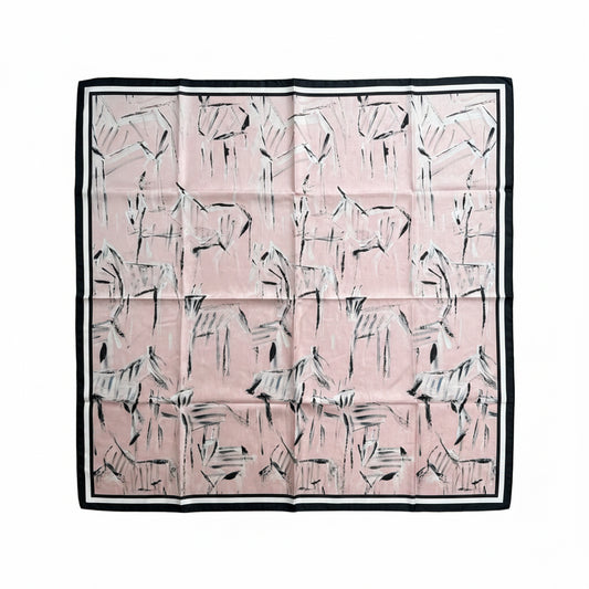Abstract Zebra Scarf